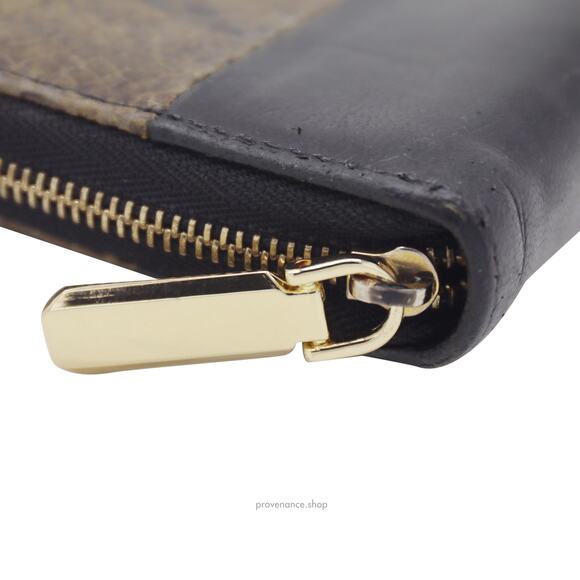 🔴 Celine Multifunction Zip Wallet - Black/Python - Picture 6 of 8